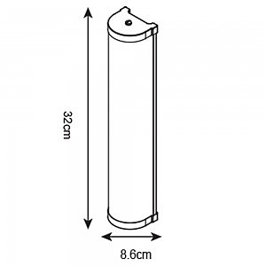 Светильник для ванной Arte Lamp A5210AP-2CC