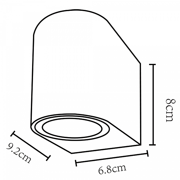 Уличный настенный светильник Arte Lamp Compass A3102AL-1GY