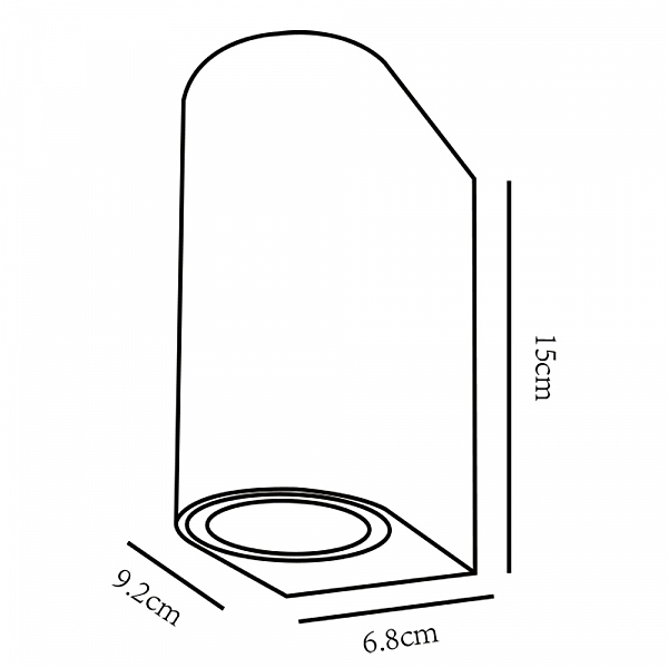 Уличный настенный светильник Arte Lamp Compass A3102AL-2GY