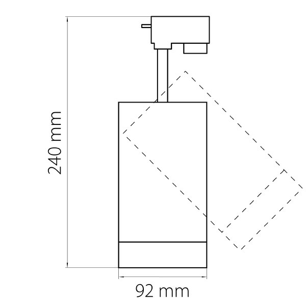 Трековый светильник Lightstar Canno 303262