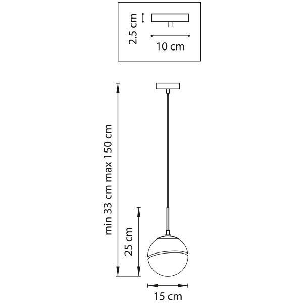 Светильник подвесной Lightstar Dissimo 803115