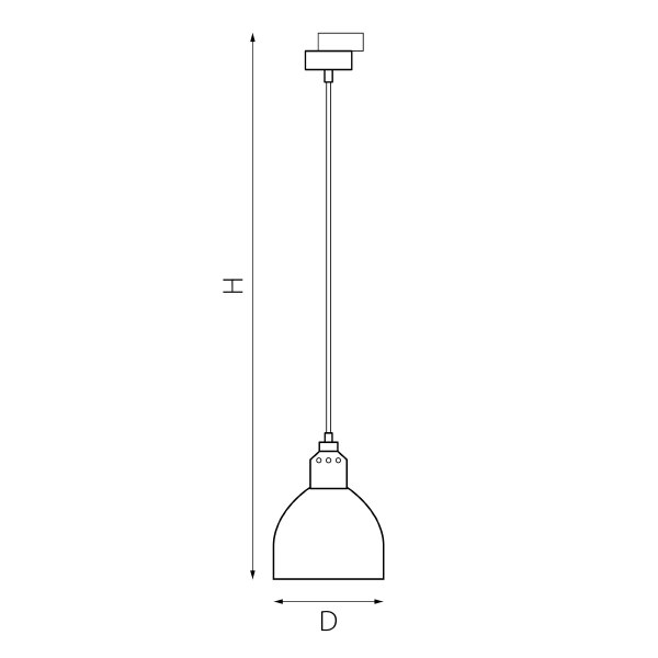 Трековый светильник Lightstar Loft L1T765018