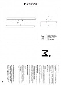 Трековый светильник Maytoni Magnetic track system TR026-2-14B3K