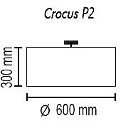 Светильник подвесной TopDecor Crocus Crocus Glade S1 01 96g