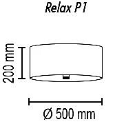 Светильник потолочный TopDecor Relax Relax P1 10 01g
