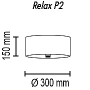 Светильник потолочный TopDecor Relax Relax P2 10 02g