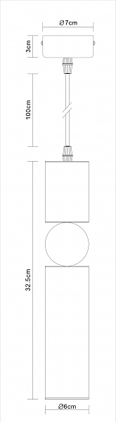 Светильник подвесной Arte Lamp Ran A3162SP-1PB