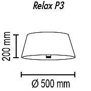Светильник потолочный TopDecor Relax Relax P3 10 02g