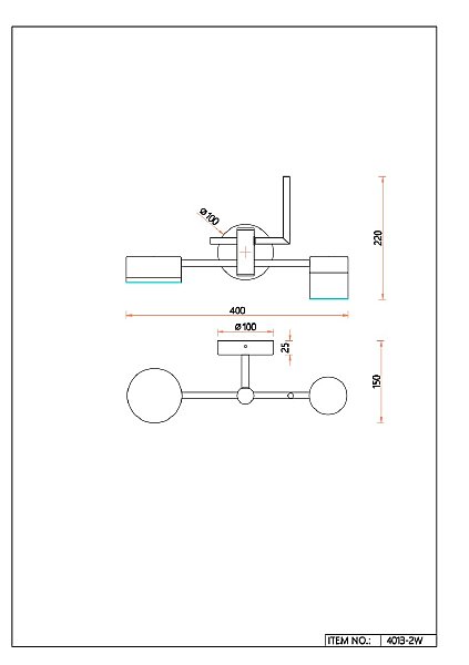 Настенное бра Favourite Modul 4013-2W