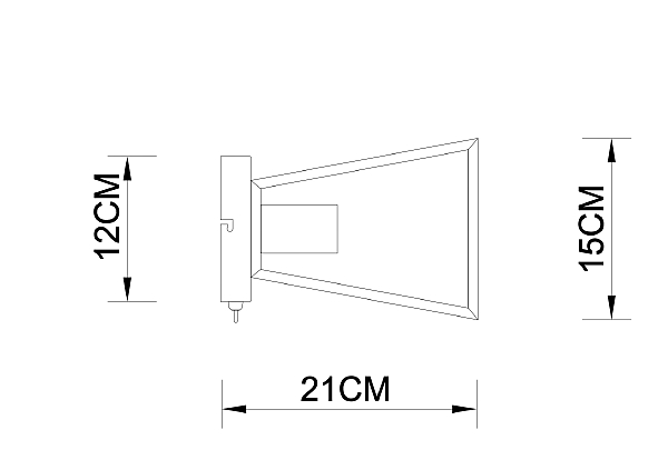 Настенное бра Arte Lamp Brussels A8030AP-1WH