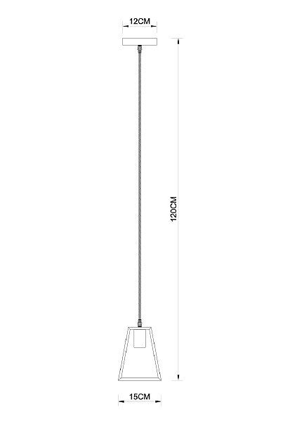 Светильник подвесной Arte Lamp Brussels A8030SP-1BK