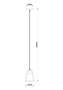 Светильник подвесной Arte Lamp Brussels A8030SP-1BK