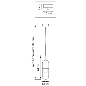 Светильник подвесной Lightstar Ramo 690011