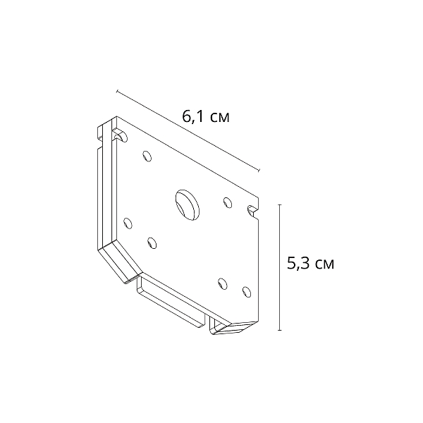 Заглушка для магнитного шинопровода Arte Lamp Linea-Accessories A484233E