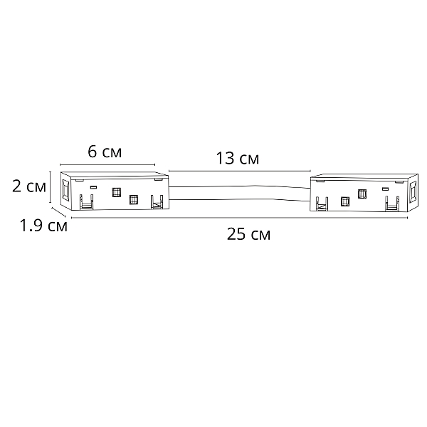 Коннектор гибкий для шинопровода Arte Lamp Linea-Accessories A484433