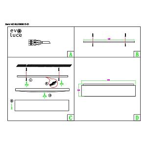 Светильник потолочный Evoluce Brescia SLE300512-01