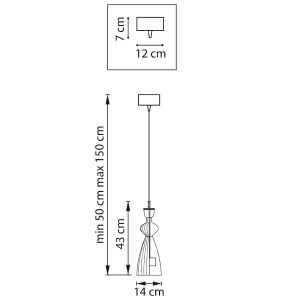 Светильник подвесной Lightstar Belle 814003