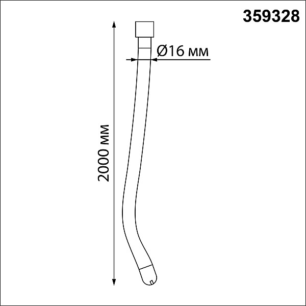 Светодиодный шнур Novotech Ramo 359328