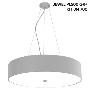 Светильник потолочный Crystal Lux Jewel JEWEL PL700 GR