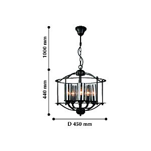 Светильник подвесной Favourite Kiara 2057-5P