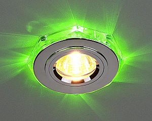 Elektrostandart 2020 2020 MR16 CH/GR хром/зеленый