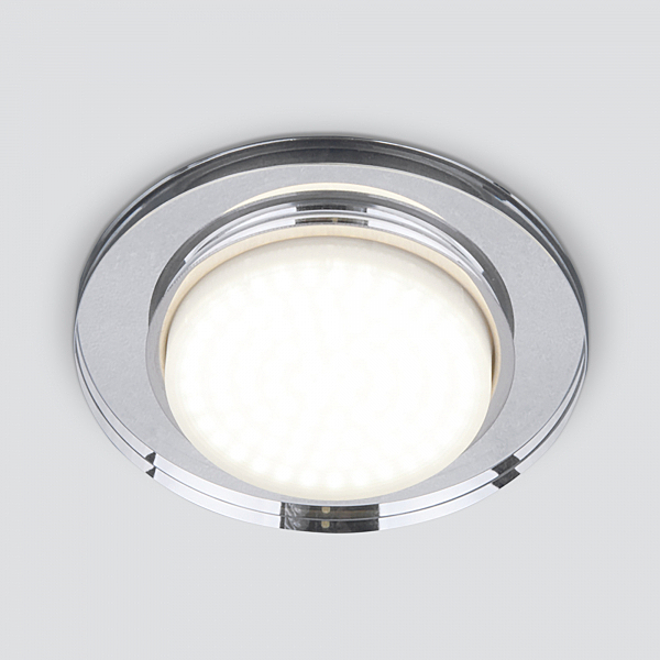 Встраиваемый светильник Elektrostandard 8061 8061 GX53 SL зеркальный/серебро