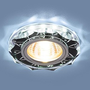 Встраиваемый светильник Elektrostandard 8356 8356 MR16 CL/BK прозрачный/черный