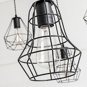 Светильник в форме паука Spider A4051SP-12BK Arte Lamp