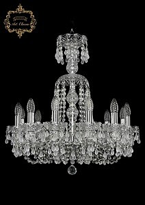 Подвесная хрустальная люстра 11.24 Art Classic 11.24.12.200.XL-64.Cr.V0300