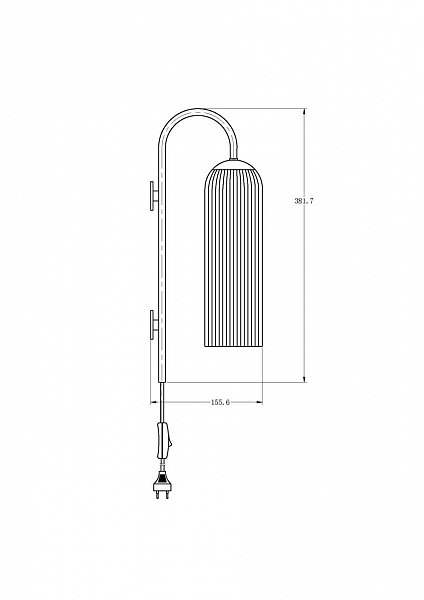 Настенное бра Vele Luce Creativo VL2135W01