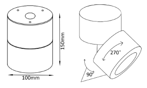 Светильник спот Crystal Lux Clt 412 CLT 412С WH