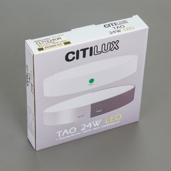 Потолочный светодиодный светильник Citilux Тао CL712240N