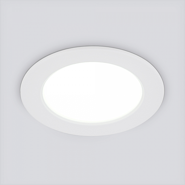 Встраиваемый светильник Elektrostandard 9911 LED 6W WH белый