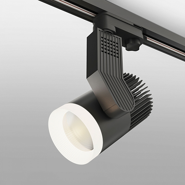 Трековый светильник Elektrostandard Accord Accord Черный 30W 4200K (LTB37) однофазный
