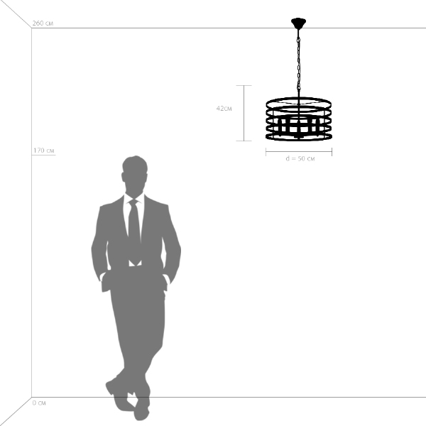 Подвесная люстра Lightstar Epsilon 735050