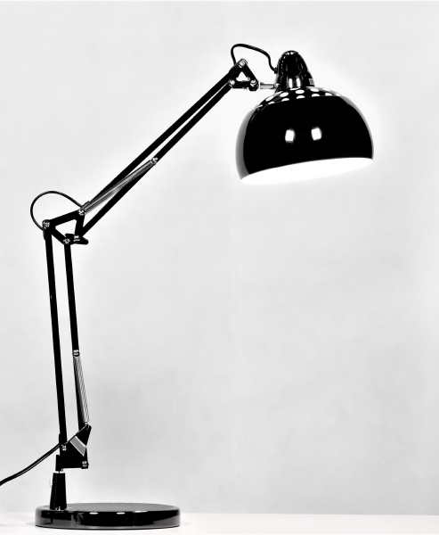 Офисная настольная лампа Lumina Deco Rigorria LDT 8815-3 BK