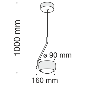 Светильник подвесной Maytoni Lens MOD072PL-L8W3K