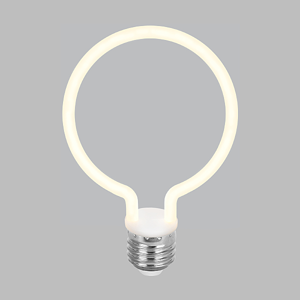 Светодиодная лампа Eurosvet Decor filament Decor filament 4W 2700K E27 round белый матовый (BL156)