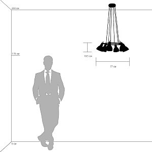 Подвесная люстра Lightstar Acrobata 761164