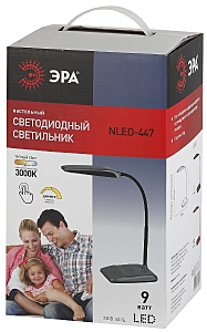 Офисная настольная лампа ЭРА NLED-447-9W-R