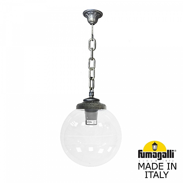 Уличный подвесной светильник Fumagalli Globe 300 G30.120.000.BXE27