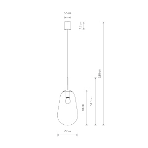 Светильник подвесной Nowodvorski Pear M 8672