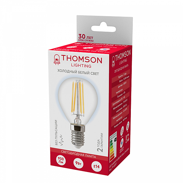 Светодиодная лампа Thomson Filament Globe TH-B2337