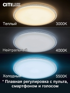 Светильник потолочный Citilux Альпина CL718A80G