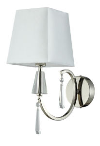 Настенное бра Crystal Lux Marsela MARSELA AP1 NICKEL