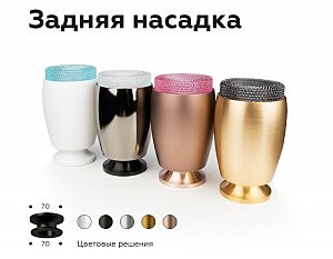 Насадка передняя для корпуса светильника D70mm Ambrella DIY Spot N7191