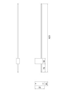 Настенный светильник Maytoni Pars C070WL-L6GB3K