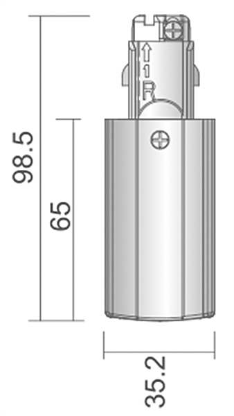 Соединитель для 3-х фазной системы правый Deko-Light D Line 710012