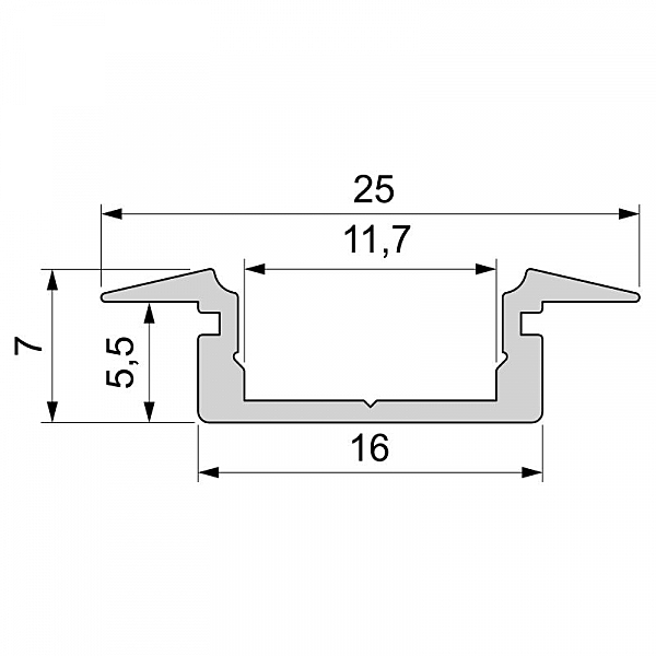 T-Профиль Deko-Light ET-01-10 975021