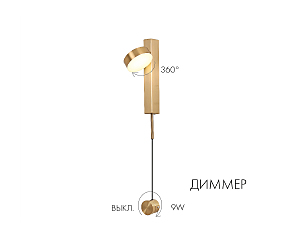 Настенный светильник KINK Light Винетта 08422,20